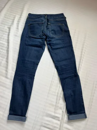 Pantalón vaquero Mango azul