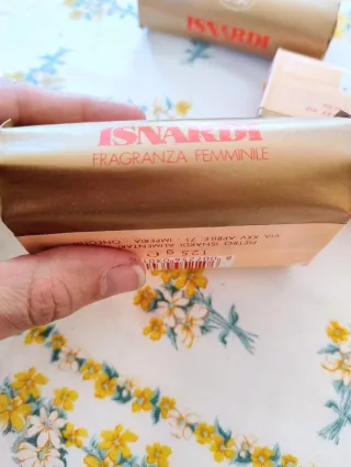 5 saponette vintage Isnardi sigillate