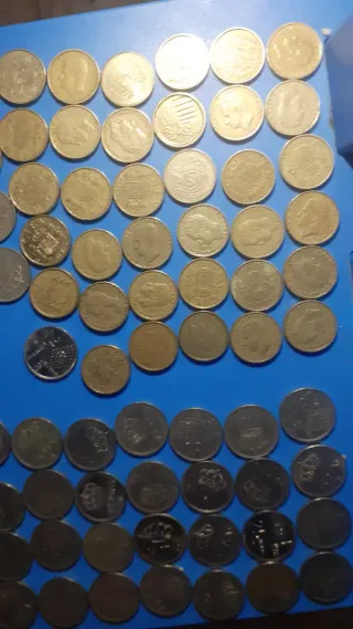 5000 pesetas Lote de monedas antiguas