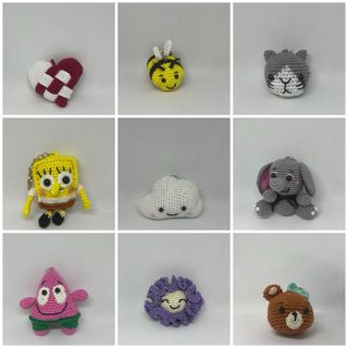 Llaveros Crochet Artesanales