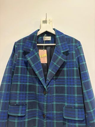 BOBO CHOSES blazer cuadros mujer S/M sin estrenar