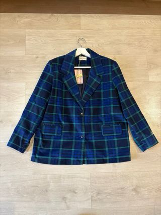 BOBO CHOSES blazer cuadros mujer S/M sin estrenar
