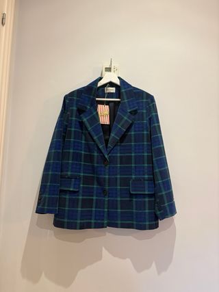 BOBO CHOSES blazer cuadros mujer S/M sin estrenar