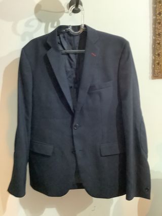 Americana clásica azul