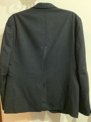 Americana clásica azul