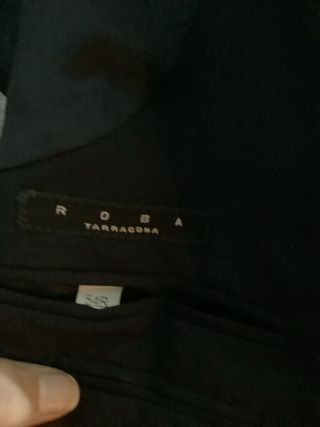 Americana clásica azul