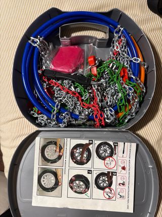 Cadenas coche para nieve