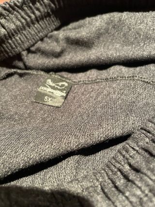 Pantalón chándal caballero gris 5XL
