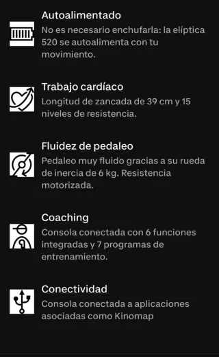 Bicicleta elíptica Domyos S20