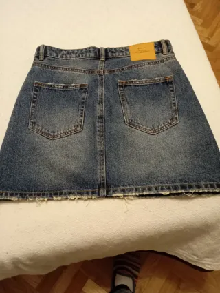 Minifalda Vaquera Azul