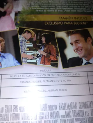 Blu-ray Todos los días de mi vida