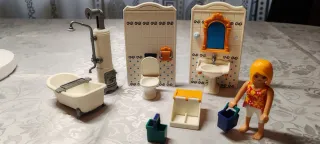 Playmobil Baño con Figura y Accesorios