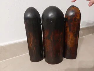 Antico trittico Buddha cinese pieghevole