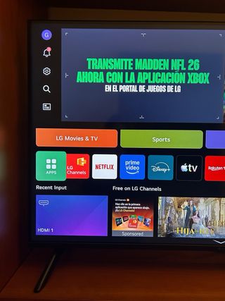 Smart TV LG 4K UHD 43”