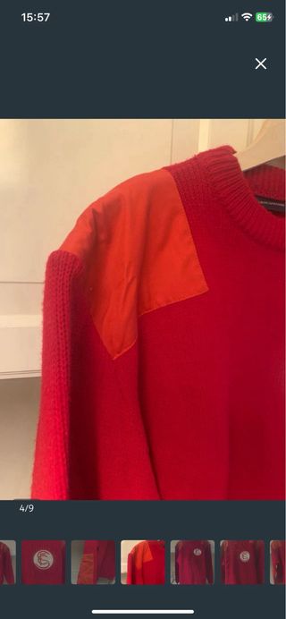 Jersey Chaleco Rojo Sevilla FC Retro Calentito