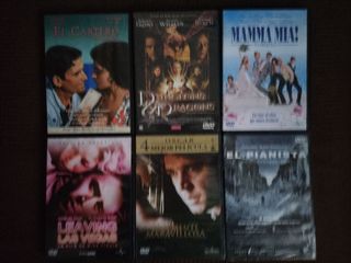 Lote 6 Películas DVD