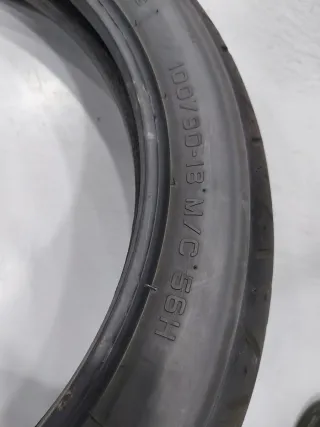 Neumáticos 100/90-18 y 120/70-19