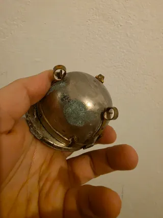 LAST PRICE Calamaio Tamburo antico con bacchetta