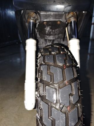 Yamaha BWS Scooter Negro/Rojo