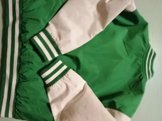 Bomber NY verde e bianco