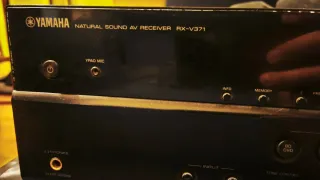 Amplificador Yamaha RX-V371 Negro