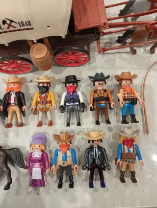 Playmobil diorama western Fort Brave con caja