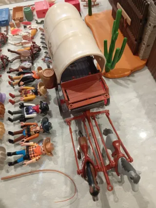 Playmobil diorama western Fort Brave con caja