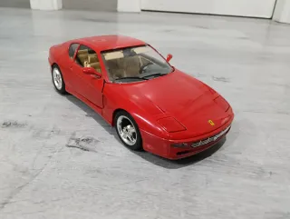 Ferrari 456 GT Burago 1:18 Rojo Falta aspas llanta