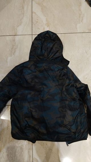Giubbotto donna reversibile camouflage