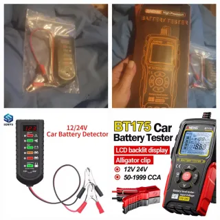 Comprobador Batería Coche 12V/24V FUENGIROLA