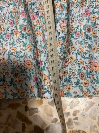 Falda floral multicolor