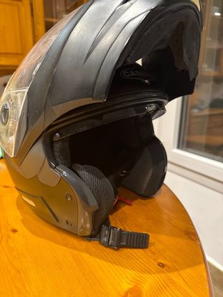Casco Modular Moto Caberg Negro/Gris XL