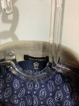 Americana con coderas beige