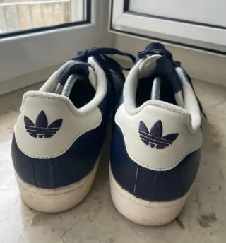 Adidas Superstar Azul y Blanco