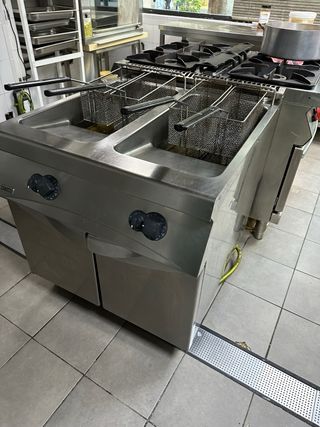 Freidora industrial a gas ciudad