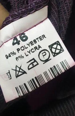 Pantalón pana mujer fiesta morado