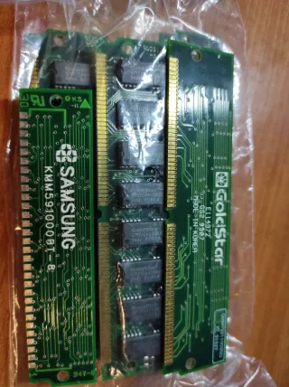 8 Módulos RAM simm Nec 30 contactos y mas