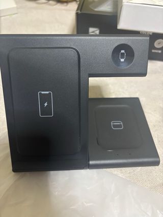 Caricabatterie Wireless 3-in-1 Nero