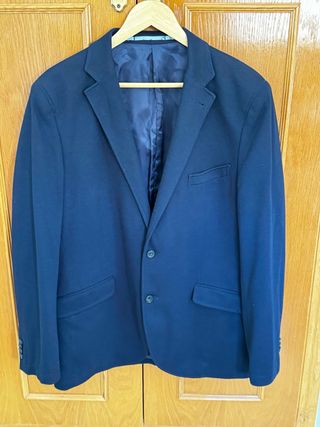 Americana Cortefiel Tailored Fit Azul