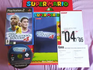 SAGA Pro Evolution Soccer 4 y 5 PS2 PAL ES