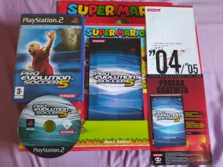 SAGA Pro Evolution Soccer 4 y 5 PS2 PAL ES