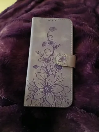 Funda Móvil Samsung A30s Floral Lila Regalo crista