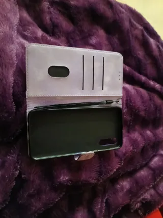 Funda Móvil Samsung A30s Floral Lila Regalo crista