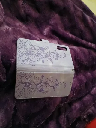 Funda Móvil Samsung A30s Floral Lila Regalo crista