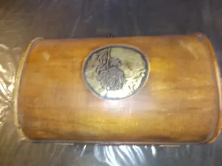 Cofanetto legno massello decorato