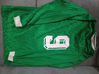 Maglia calcio manica lunga verde