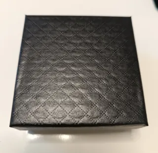 Colgante plata y perla de agua en caja regalo