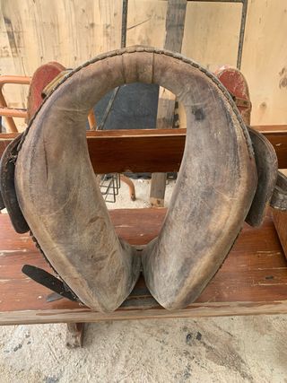 Collar de tiro antiguo