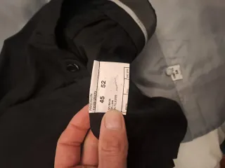 Traje de boda negro y gris