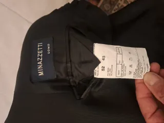 Traje de boda negro y gris